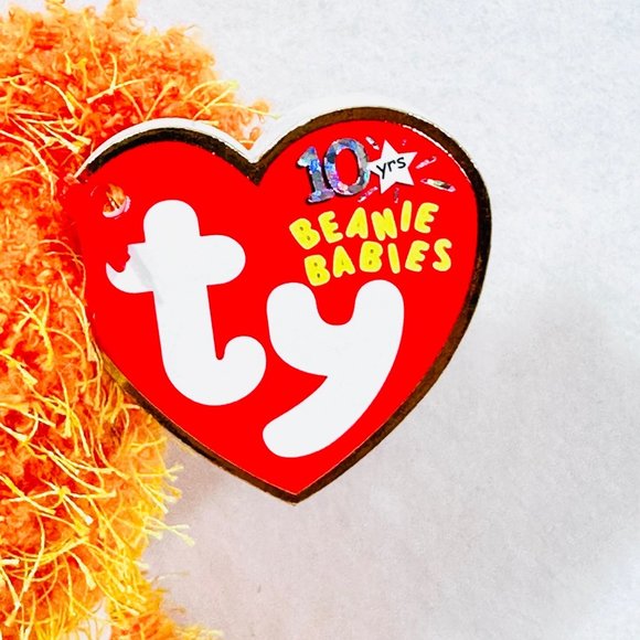 Ty Beanie Baby 10th Anniversary "Pappa" Bear (2002) - Picture 2 of 9